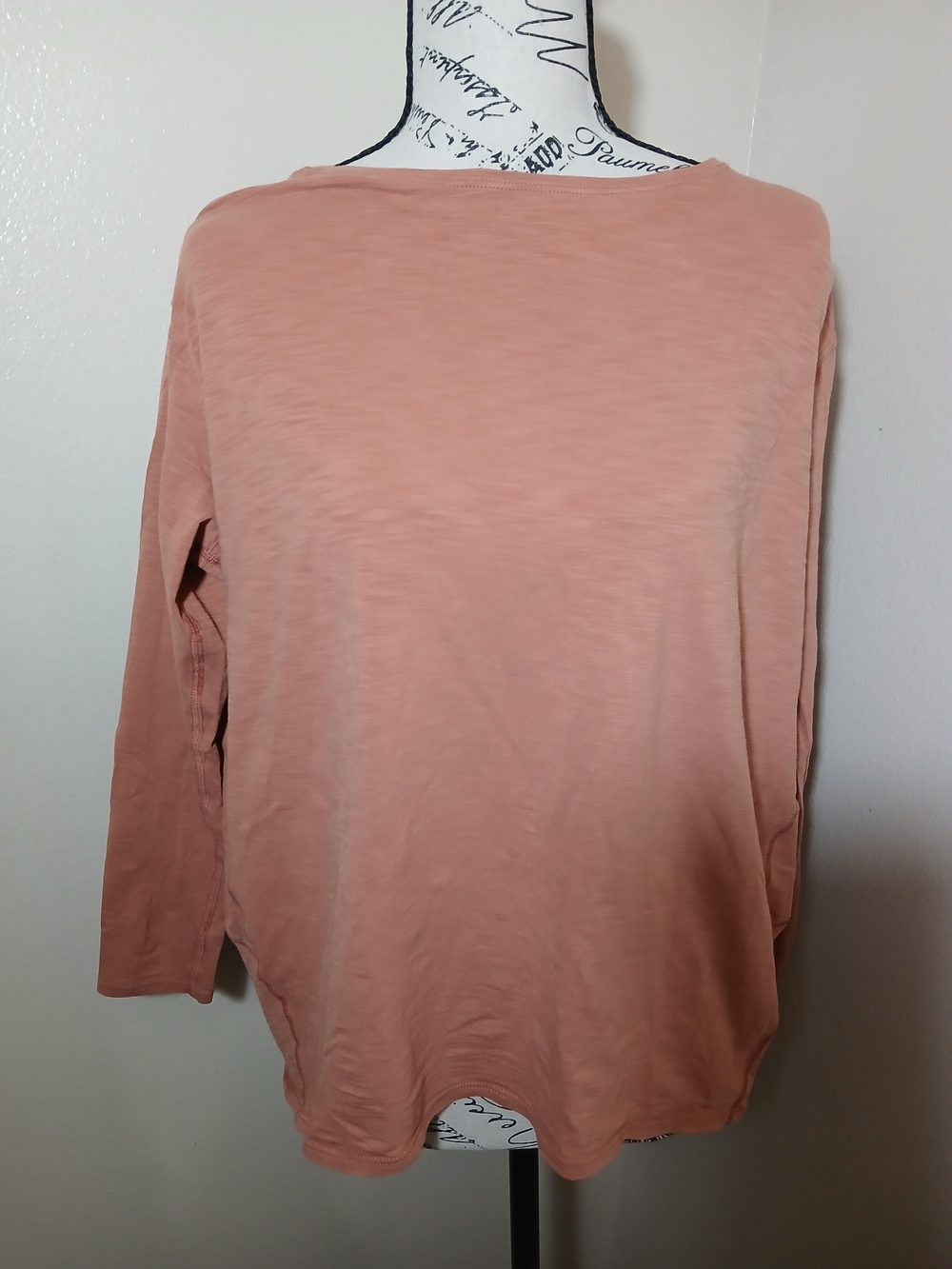 lululemon athletica Long Sleeve Boatneck Top - Dusty Pink